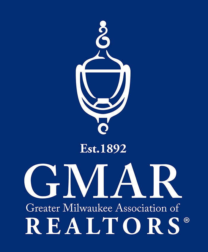 GMAR Logo Vertical on Blue Background