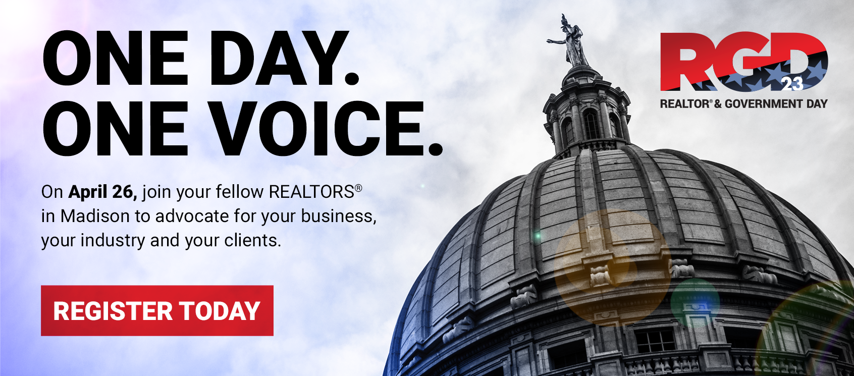 2023 REALTOR® & GOVERNMENT DAY - ONE DAY. ONE VOICE.